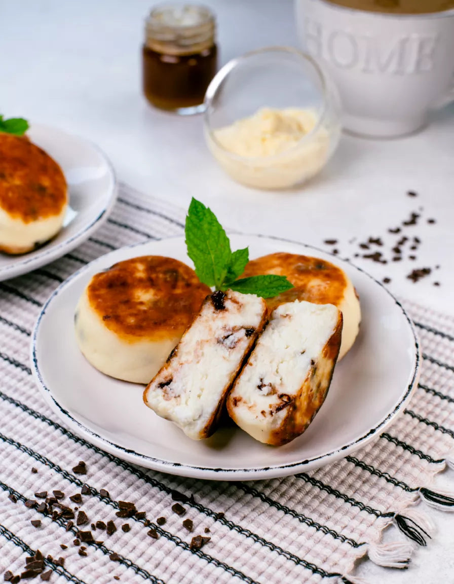 Syrniki with Chocolate Drops